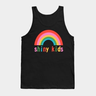 Rainbow kids shiny T-shirt Tank Top